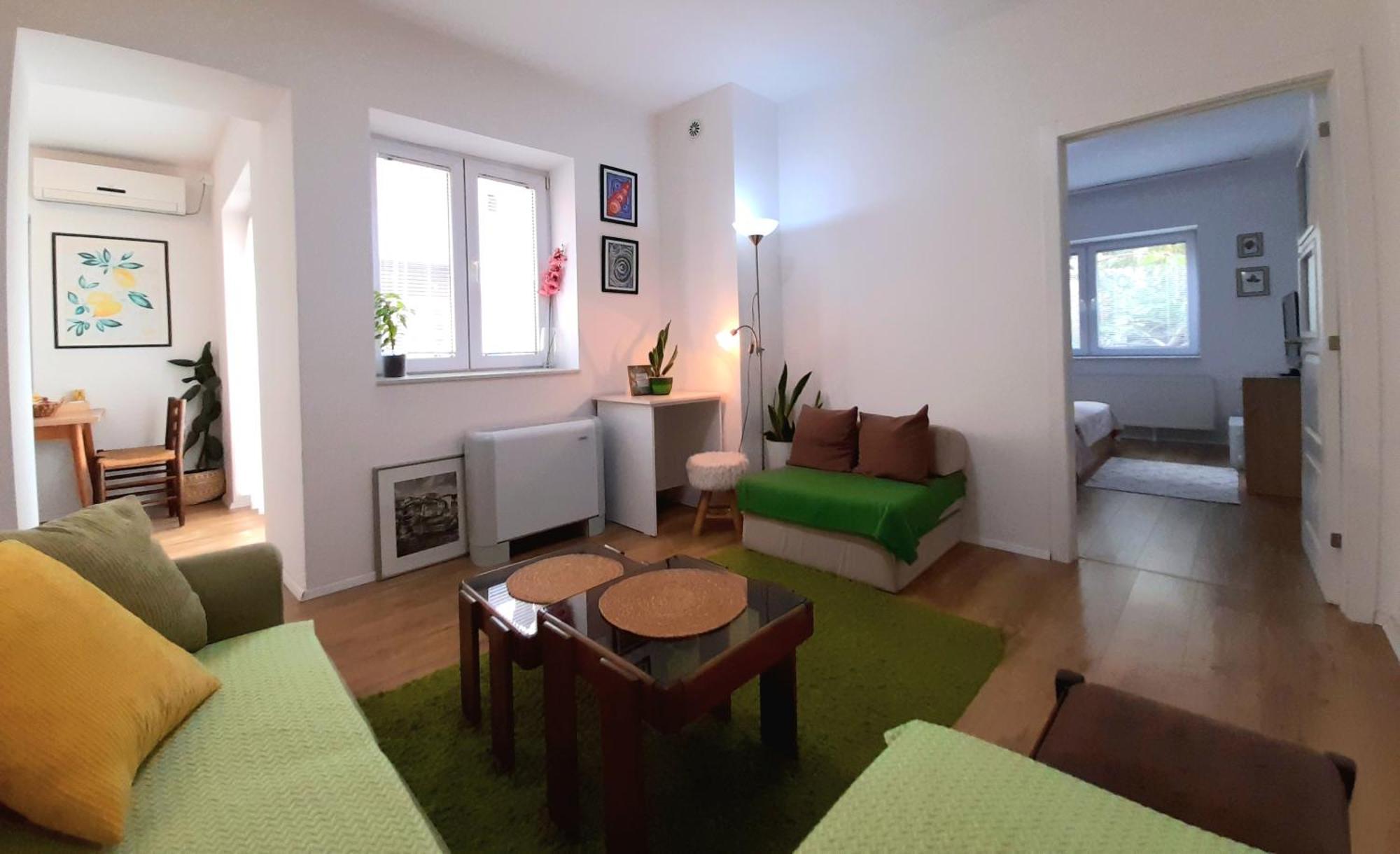 Central Modern Apt With Garden Sztruga Kültér fotó